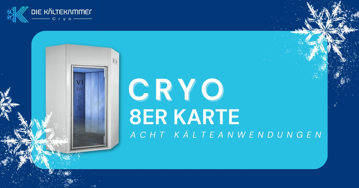 Cryo 8er Karte - Acht Kälteanwendungen