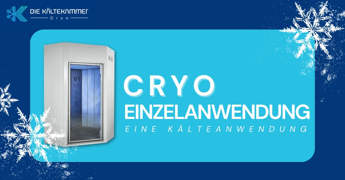 Cryo Einzelanwendung - Eine Kälteanwendung