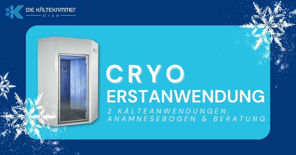 Cryo Erstanwendung - 2 Kälteanwendungen